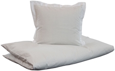 Junior sengetøj 80x100 cm - Grå sengetøj i junior - 100% Økologisk bomuld - Dozy sengesæt